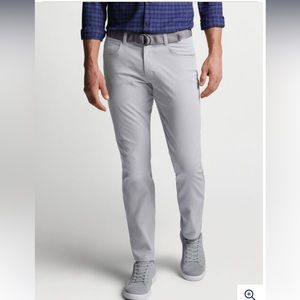 Men’s Peter Millar golf chinos size 38 excellent condition Grey